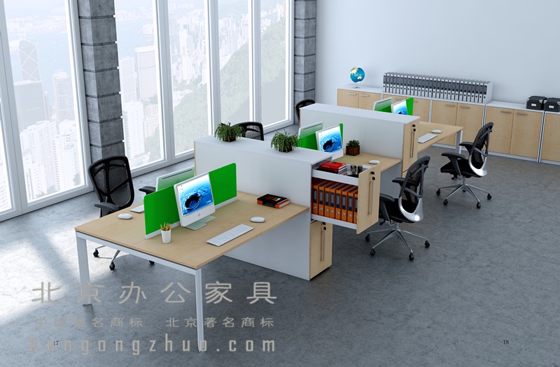 办公桌隔断-12