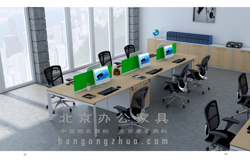 办公桌隔断-11
